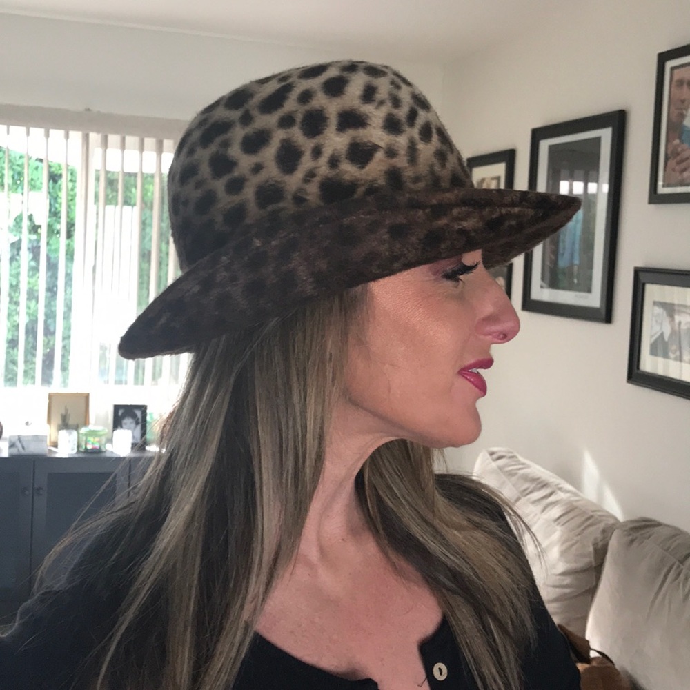 Vintage 1990’s Marie Mercié ONE OF A KIND Leopard